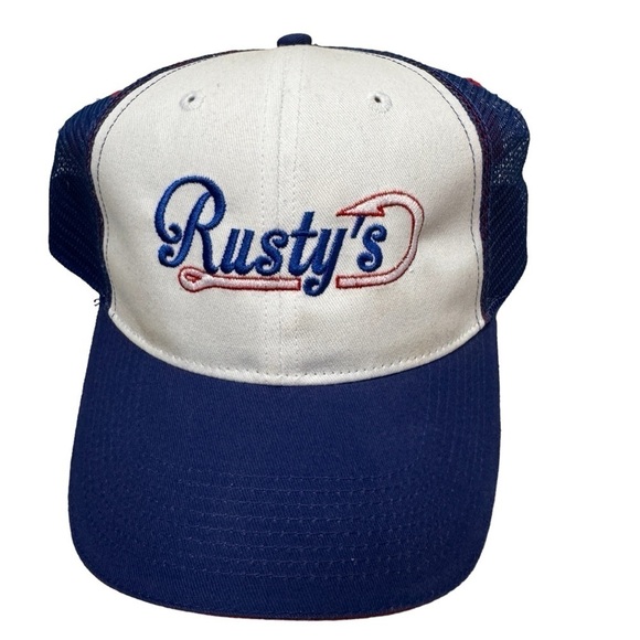 Rusty's trucker hat Rusty's Raw Bar & Grill Florida Fishing - Picture 1 of 8